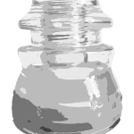 glass lamp made in Argentina
