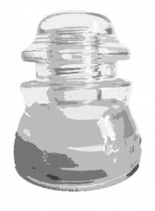 glass lamp made in Argentina
